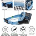 thumbnail image 4 of GFDYREE MOIILAVIN Dog Muzzle 2PCs,Soft Air Mesh Muzzle Breathable for Barking Grooming Biting Chewing for Small Medium Breeds, Barkless Mesh Muzzle Stop Puppy Eating Poop&Rocks XXS XS S (Blu, 4 of 6