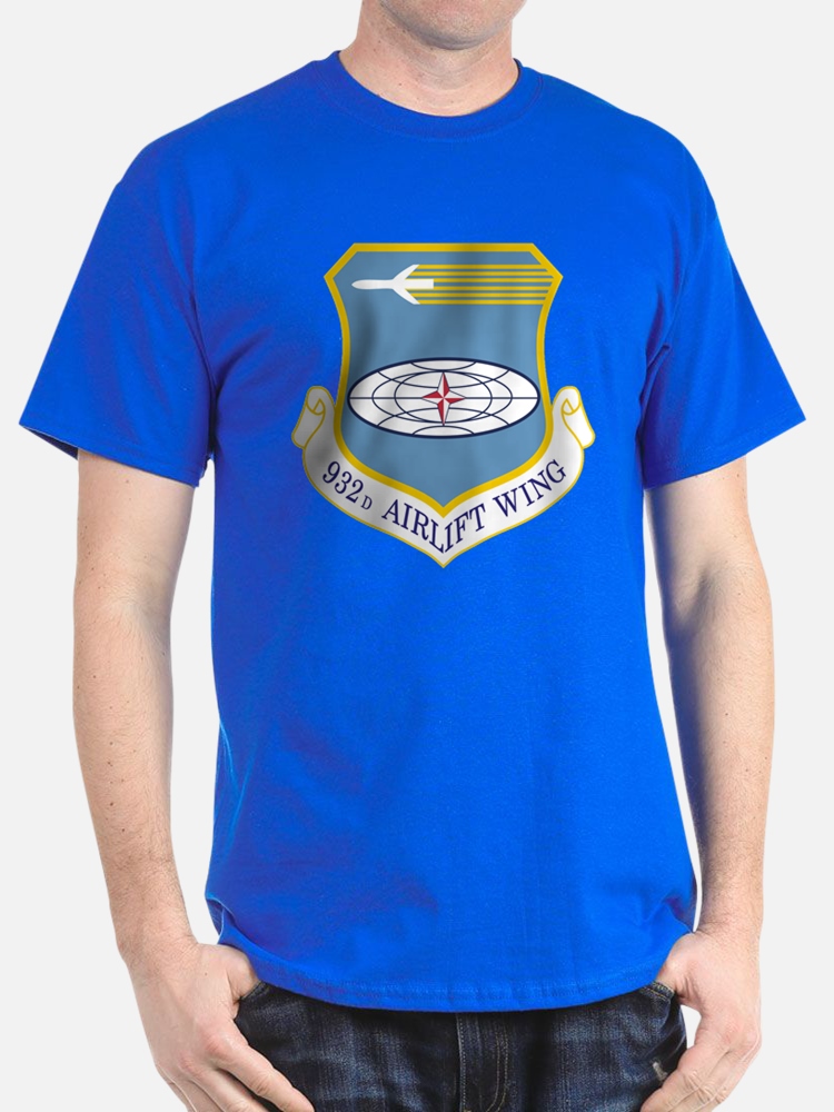 CafePress - USAF 932D Airlift Wing - 100% Cotton T-Shirt - Walmart.com ...