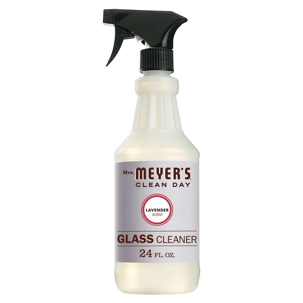 Mrs. Meyer's Clean Day Glass Cleaner Bottle, Lavender Scent, 24 fl oz