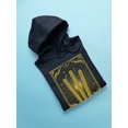 thumbnail image 3 of Radiant Churro Art Deco Style Graphic Design Men's Hoodie, 3 of 4