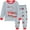 Red, variant on Little Hand Toddler Boy Pajamas Set Fire Truck Long Sleeve Sleepwear 5T