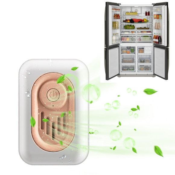 Refrigerator Deodorizer - Odor Eliminator for Fridge & Freezer - Outshines Baking Soda - Unscented Long-Lasting & Safe - Freshen Your Refrigerator & Freezer