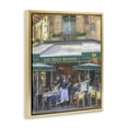 thumbnail image 4 of Stupell Industries Always Have Paris Bistro Buildings & Architecture Painting Gold Floater Framed Canvas Art Print Wall Art, 17 x 21, 4 of 10