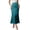 Navy, variant on Einccm Women's Satin Maxi Skirt - High-Waisted Slim Fit Pencil Skirt - Elegant Solid Color Ankle Length Long Skirt with Flared Hem - Chic Silk-Like Satin Dress Skirt for Women
