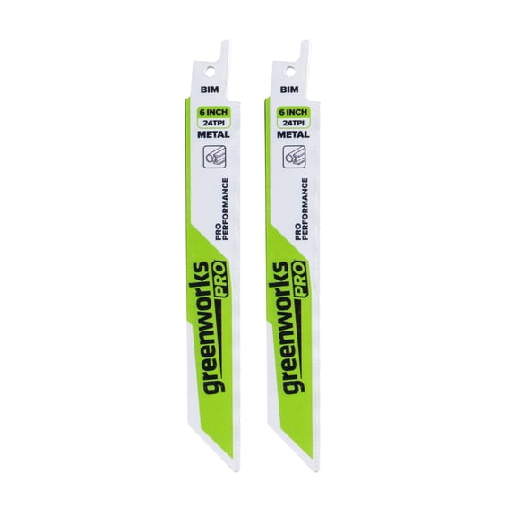 Greenworks 2pk 6in 24TPI Metal PA53308A1