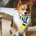 thumbnail image 4 of Bufanda de punto para perros navideños, para gatos pequeños, medianos y perros, encantadores trajes de invierno, 4 of 5