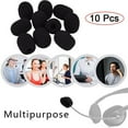 thumbnail image 3 of HFSAZJ Headset Microphone Covers Foam, Foam Mic Cover Handheld Microphone Windscreen, Mini Cover Microphone Wind Protection Cover for Variety of Headset Microphone H6N4, 3 of 6