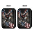thumbnail image 6 of Uorisanigo American Flag Eagle Seatbelt Covers Flannel 2 PCS Car Seat Belt Pads Cover Soft and Comfortable Shoulder Pad Protector Car Seat Belt Pads Cover for Car Interior Accessorie, 6 of 7