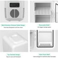 thumbnail image 6 of Fridge, 4 Liter Portable Cooler Warmer for Skincare Cosmetics Drinks Food, Compact  with Quiet Operation, 6 of 8