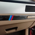 thumbnail image 4 of Embellecedor de panel de portavasos de agua de copiloto de fibra de carbono para BMW E90 E92 (Tri), 4 of 5