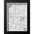 thumbnail image 2 of Roque, John 11x14 Black Modern Framed Museum Art Print Titled - Roque Sectional map of London 1748, 2 of 5