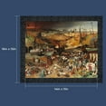 thumbnail image 5 of Triumph of Death Framed Print by Pieter Bruegel, World Famous Wall Art Collection, Great Wall Art for Your Kitchen or Living Room, 11x14, 2476CH, 5 of 7
