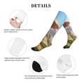 thumbnail image 5 of Sikiie Cute Mushroom Town 1 Pairs Compression Socks for Men and Women 15-20 mmHg Running Support Socks, 5 of 7
