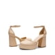 thumbnail image 4 of Zapatos de Tacón Alto con Plataforma Gruesa para Mujer DREAM PAIRS Nude Talla 11, 4 of 8