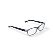 Walmart Men's FM9194 Rectangular Prescription Eyeglasses with Case, Grey