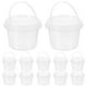 thumbnail image 1 of 12 mini cubos de almacenamiento transparentes, reutilizables, multiusos., 1 of 6