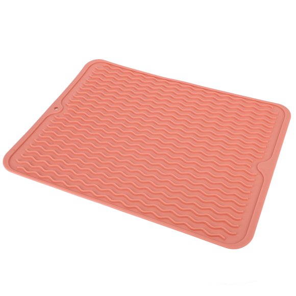 Estera para escurridor de platos, estera para secar platos, estera suave para secar platos, estera de secado de goma, diseño aerodinámico Jadeshay A
