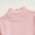 thumbnail image 6 of Chbgutlmr Baby Clothes for Girls Ruffle High Neck Pullover Kids Long Sleeve Fall Cotton Cute Blouses, 6 of 8