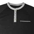 thumbnail image 7 of VJATTWR Men's Long Sleeve Shirt, Knit Fabric with Button Placket, Smart Casual Look for Office S, 7 of 7