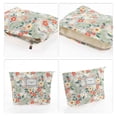 thumbnail image 3 of 1 Pc Bolsa de Cosméticos Duradera con Cuerda para Mujeres para Actividades al Aire Libre Viaje Verde de Terciopelo, 3 of 3
