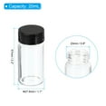 thumbnail image 2 of Uxcell 20mL Glass Vials with Screw Caps Liquid Sample Vial Storage for Laboratory and Home Clear 16 Pcs, 2 of 5