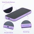 thumbnail image 4 of Hot Off for Nappa Leather iphone 13Promax 14 14Plus 14Pro 14Promax, Puffer Phone Case Puffy iPhone Cover [Full Body Protection] [Non-Slip] Soft and Warm Phone Cover, Purple for iPhone 13 PRO MAX, 4 of 5