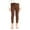 Coffee, variant on KAUOD Toddler Girls Ribbed Leggings Ankle Length Stretchy Thermal Tights Pants Kids Plain Warm Soft Opaque Tights Leggings