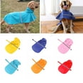 thumbnail image 4 of Reflexivo Perro Chaqueta impermeable Chaqueta con capucha Poncho Slicker Rosa Talla S Yuyangstore Perro capa de lluvia, 4 of 6