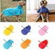 thumbnail image 4 of Reflexivo Chaqueta De La Capa De Lluvia Del Perro Ropa Impermeable Con Capucha Del Poncho Impermeable De Color Rosa-s, 4 of 6