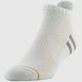 thumbnail image 2 of Gold Toe BLACK/WHITE Men's Modern Essential No Show Socks 6pk, US 6-12.5, 2 of 4