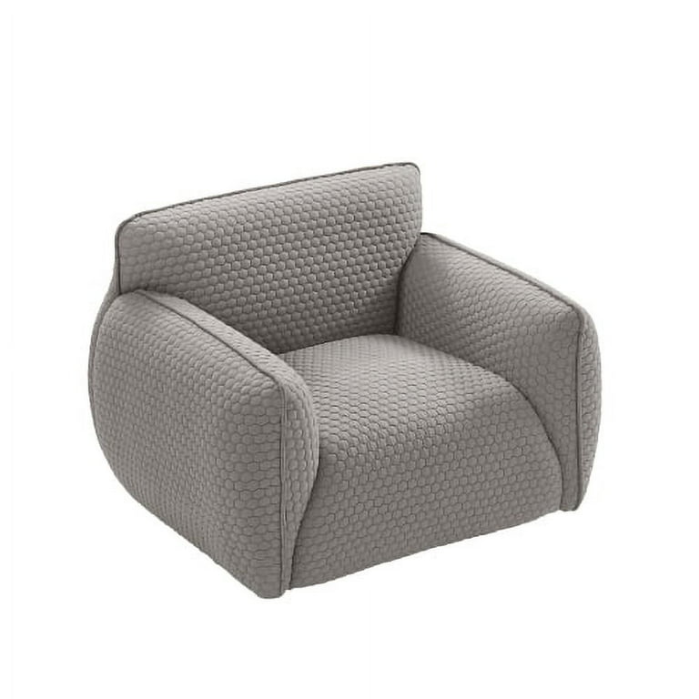 Down Filled Oversized Living Room Accent Armchair Upholstered