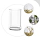 thumbnail image 5 of Jarrón de vidrio cilíndrico transparente para arreglos florales, 5 of 5