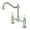 Polished Chrome, variant on Kingston Brass KS1175PX Heritage Bridge Kitchen Faucet, Oil Rubbed Bronze