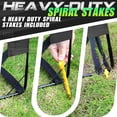 thumbnail image 5 of Kid Soccer Goal for Backyard 6x4FT Large Portable Soccer Net Folding Practice Training Equipment with Carrying Bag for Outdoor Black, 5 of 8