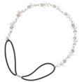 thumbnail image 2 of Women Girls Rhinestone Decorated Leaf Style Hairband / Headwear / Hair Loop with Elastic Band (Silver), 2 of 4