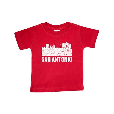 

Inktastic San Antonio Texas Skyline with Grunge Gift Baby Boy or Baby Girl T-Shirt