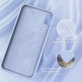 thumbnail image 4 of HTOOQ Liquid Silicone Case Compatible with iPhone Xs Max 6.5 inch (2018), Gel Rubber Full Body Protection Shockproof Cover Case Drop Protection CasePurple, 4 of 7