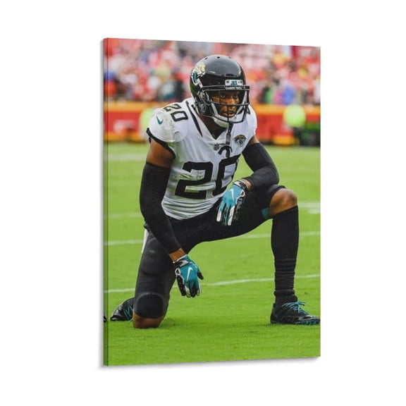 Jalen Ramsey Canvas Poster Wall Art Picture Painting Poster Canvas Print Posters Artworks Bedroom Living Room Decor 16x24inch(40x60cm)