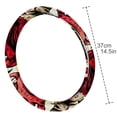 thumbnail image 4 of Print 14.5 Inch Printing PVC Leather Auto Accessories Car Wheel Covers Steering Wheel Cover Steering Wheel Covers, 4 of 6