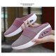 thumbnail image 3 of Zapatos para caminar sin cordones con cojín de aire, deslizador de cuña con plataforma plana de malla ortopédica para diabéticos, 3 of 4