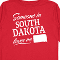 thumbnail image 4 of Inktastic Someone in South Dakota Loves Me Boys or Girls Long Sleeve Toddler T-Shirt, 4 of 5