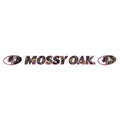 Browning PINK Windshield Graphic Logo Mossy Oak Camo Decal Truck Window Sticker 