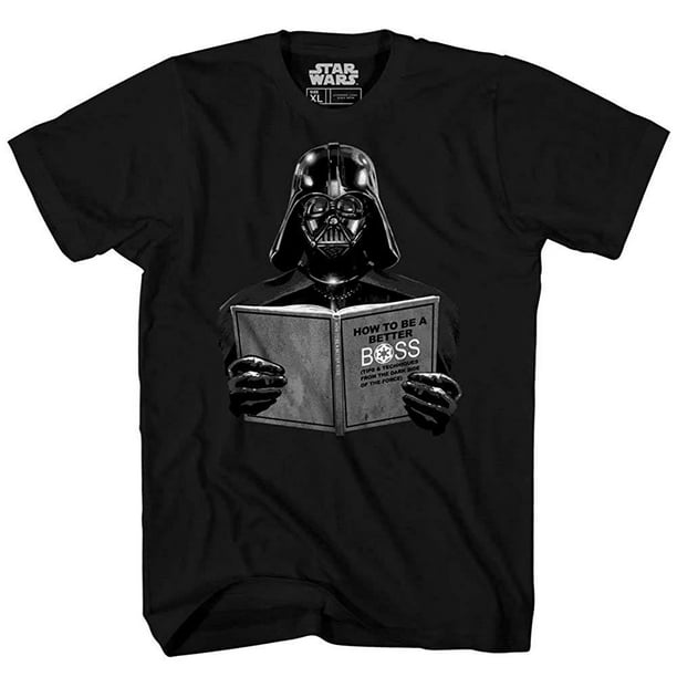 Klagen Industrialiseren spoelen Star Wars Improving Darth Vader Dark Side Empire Funny Humor Pun Adult Men's  Graphic Tee T-Shirt - Walmart.com