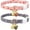 A, variant on Multi Style Breakaway Kitten Collar with Bell, Soft Cotton Vibrant Printed Adjustable Safety Buckle Pet Collar for Holiday Daily Cat Outfit