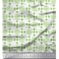 thumbnail image 1 of Soimoi Cotton Cambric Fabric Damask Decorative Print Sewing Fabric Yard 56 Inch Wide, 1 of 1