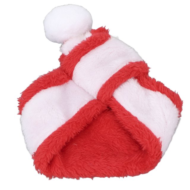 Bufanda de Navidad para mascotas, bufanda de Navidad de perro de felpa suave para gatos, perros, conejos, mascotas pequeñas M