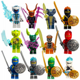 thumbnail image 3 of 60 Pack Superhero Toys, Ninja, My World, Building Blocks, Puzzle Assembled Toys-Week, 3 of 5