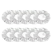 Reusable Aluminum Foil Insulation Food Covers, Adjustable Elastic Bowl Covers, Insulated Food Storage for Freshness, Eco-Friendly Kitchen Storage Solution 10Pcs