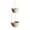 B 9.8" x 9.8" x 6.3", variant on Double Layer Hanger Woven Hanging Home Garden Indoor 2 Tier Hanging Planter (3 Syles) Flower Pots 9.8" x 9.8" x 6.3"