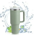 thumbnail image 1 of Ochapa 40 oz Tumbler with Handle and Straw, Travel Mug for Car, 2-in-1 Lid Stainless Steel Tumblers, 1 of 7